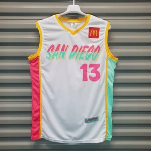 San Diego Padres City Connect Manny Machado Basketball Jersey SGA Mens Medium ๐ฅ - Picture 1 of 11