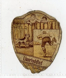 (Gd5700) John Baines Rugby oder Fußball Schild Karte, Grafschaft um 1913 - Bild 1 von 4