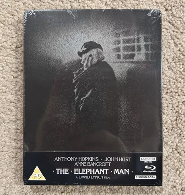 The Elephant Man STEELBOOK [4K UHD Ultra HD Blu-ray] UK Import - NEW SEALED - Image 1 of 4