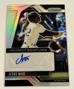 Jesus Made 2025 Prizm Silver AUTO Autograph RC Card #PS-JM - Picture 1 of 2