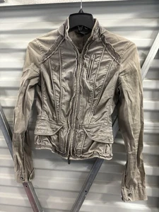 Armani Exchange Light Jacket Womens  XS Gray Full Zip Long Sleeve - Picture 1 of 5