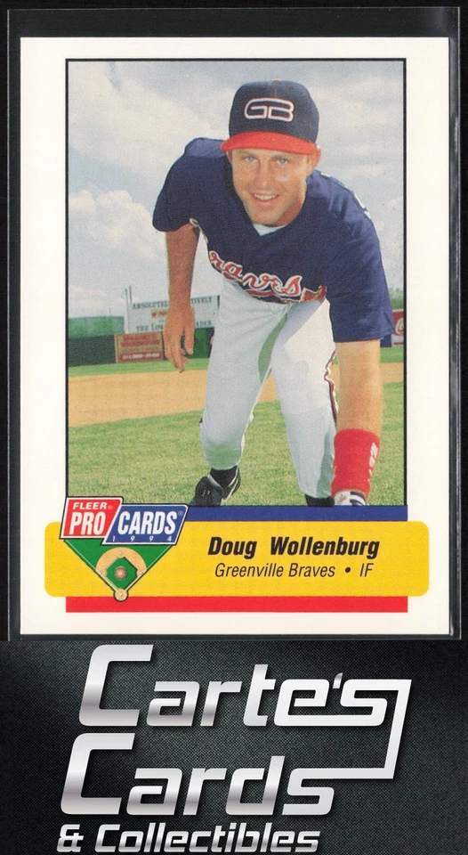 Doug Wollenburg 1994 Fleer ProCards #423 Greenville Braves - Image 1 of 2