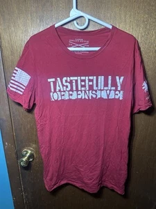 Club Grunt Style Men's T-Shirt Large Red/Maroon Tastefully Offensive - Picture 1 of 3