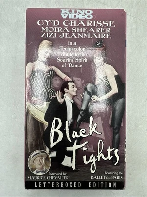 Black Tights VHS Kino Video Letterbox Cyd Charisse Maurice Chevalier Ballet - Image 1 of 4