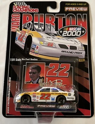 Racing Champions Nascar 2000 Preview #22 Ward Burton Cat Pontiac Grand Prix - Image 1 of 4
