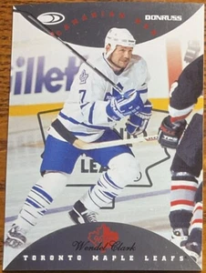 1996-97 Donruss Canadian Ice Red Press Proofs Wendel Clark #29 #’d /750 - Picture 1 of 2