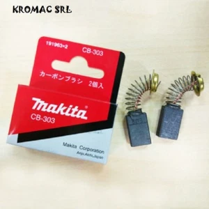 CB303 SPAZZOLE CARBONCINI ORIGINALI MAKITA 194996-6 - Foto 1 di 1