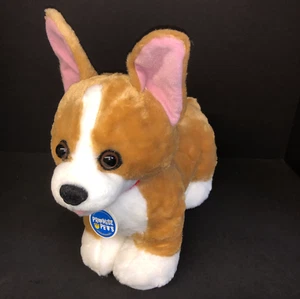 Build a Bear Promise Mascotas Corgi Con Collar Etiqueta Perro Cachorro Marrón Blanco Tostado Usado en Excelente Condición - Imagen 1 de 8