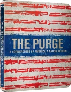 The Purge/The Purge: Anarchy STEELBOOK (Blu-ray UK) HMV Exclusive - Picture 1 of 1