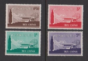 1965 Südvietnam Briefmarken Studentenwohnheim Scott # 266 - 269 postfrisch - Bild 1 von 1