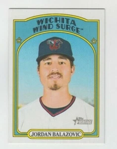 (8) Jordan Balazovic 2021 TOPPS HERITAGE MINORS ROOKIE CARD LOT #179 WIND SURGE - Picture 1 of 1