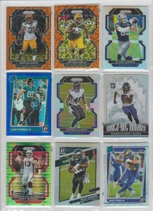 Fútbol 2021 Prizm and Optic Naranja Disco Plata Azul Warner Esmeralda #9013 - Imagen 1 de 1