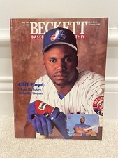 Beckett Baseball Card Monthly May 1994 Issue #110 - Cliff Floyd, Randy Johnson