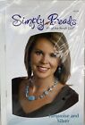 Simply Beads Turquoise and Silver Kit of the Month BD036 - Necklace & Earrings