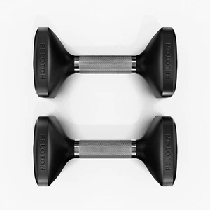 Peloton 20lb Dumbbells | Ergonomically Designed Pair of Cast Iron Weights - Picture 1 of 3