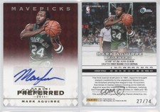 2011-12 Panini Preferred /74 Mark Aguirre #71 Auto