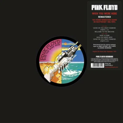  Pink Floyd ‎–Wish You Were Here -Vinyl LP Re Europe Press 2016 BRAND NEW SEALED - Image 1 of 4