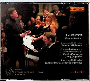 VERDI Messa Da Requiem Live 2014 CHRISTIAN THIELEMANN Krassimira Stoyanova 2-CD - Picture 1 of 2