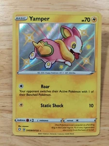Yamper SV039/SV122 Shining Fates NM Holofoil Rare Pokemon Card - Picture 1 of 2
