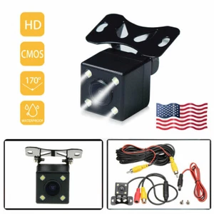 170° Car Rear View Backup Camera Reverse Parking Cam Waterproof HD Night Vision - Picture 1 of 16