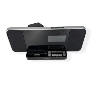 Insignia NS-CLIP02 Alarm Clock FM Radio Black with Dock for IPhone 4/4S & Ipod - Picture 1 of 8