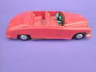 VINTAGE TOY FOUNDERS KAISER Detroit Plastic Wind Up Promo Convertible Car   READ