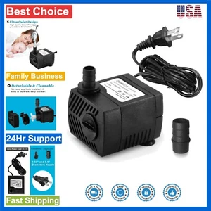 Mini bomba sumergible de caudal ajustable para peceras y características de agua - Imagen 1 de 9