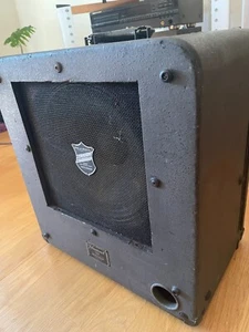 Vintage Bell & Howell USA Guitar speaker cabinet cab with 12" speaker 50 watts - Picture 1 of 6