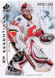 2009 SP Authentic #133 Miikka Kiprusoff Near mint or better