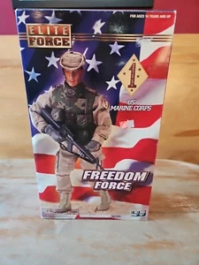 Blue Box Elite Force Freedom Force Persian Gulf US Marine Corps 12" Figure NIB - Picture 1 of 4