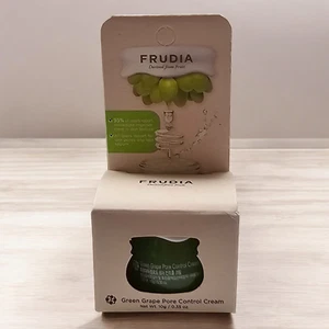 Crema de control de poros de uva verde Frudia 0,35 oz cuidado de la piel coreana - Imagen 1 de 4