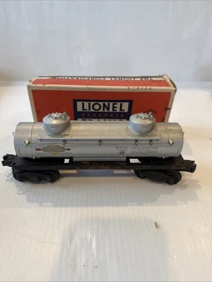 Lionel 6465 Sunoco Two Dome Tank Car Postwar O-Gauge. - Image 1 of 4