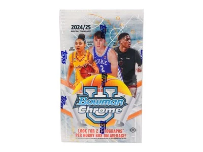 2024/25 BOWMAN UNIVERSITY CHROME BASKETBALL HOBBY BOX - Image 1 of 4