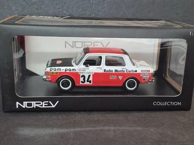 NOREV Diecast 1:18 Simca 1000 Rallye 2 Fiorentino Gelin 1973 Monte Carlo 185707 - Image 1 of 4