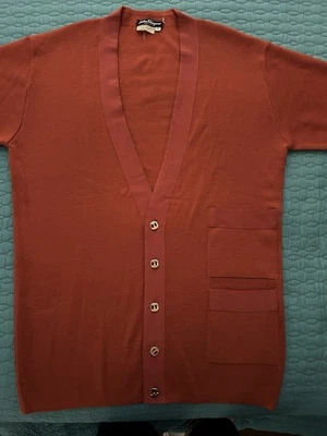 Salvatore Ferragamo Women's Virgin Wool Cardigan Size M - Image 1 of 4