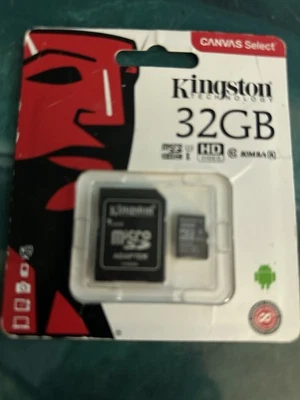 Kingston Micro SD 32GB HC I Class 10                                LOCATION(B1) - Image 1 of 2