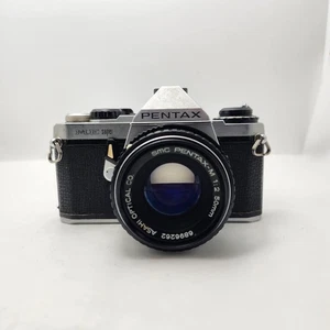 Pentax ME Super fotocamera reflex pellicola 35 mm con obiettivo 50 mm f/2. - Foto 1 di 7