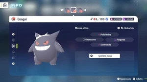 GENGAR ALFA SHINY 6IV BR + MASTERBALL - LEGGENDE POKEMON: Z-A - Picture 1 of 2