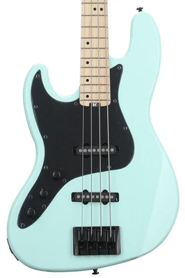 Schecter J-4 Left-Handed Bass Guitar - Sea Foam Green - Image 1 of 4