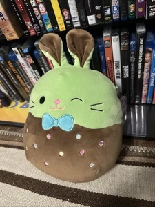 Squishmallow Easter 8 inch Buster the Chocolate Bunny RARE Plush NEW w Tag 2025 - Picture 1 of 6