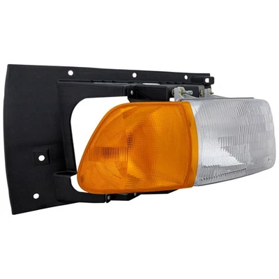 Passenger Side Headlight For Ford A9513 97-98 Halogen with Bulb(s) - Imagem 1 de 4