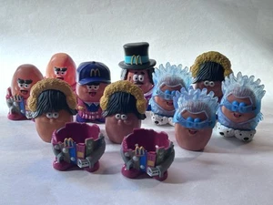 MCDONALD'S CHICKEN NUGGETS FIGURE LOT MCNUGGET BUDDIES 2023 5/10 complete - Picture 1 of 8