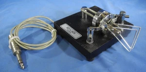 Bencher BY-1 Black Iambic Morse Code Key Paddle 1/4” Jack Cord Ham Radio CW QRP - Picture 1 of 14