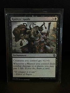 Raiders' Spoils - Foil Khans of Tarkir Magic: the Gathering Lightly Played, Engl - Picture 1 of 1