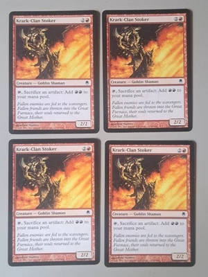 4x Krark-Clan Stoker - MTG Darksteel DST Common Excellent (EX) - Imagen 1 de 2