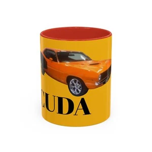 Barracuda Cuda Plymouth Akzent Kaffeebecher (11, 15oz) - Bild 1 von 21