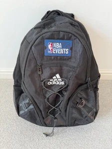 Adidas NBA Events Backpack - Black, Embroidered - Excellent Condition - Picture 1 of 5