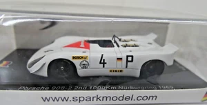 Spark 1:43 - Porsche 908/02 #4 "1000km Nürburgring 1969 R. Sommelen/H. Hermann" - Foto 1 di 1