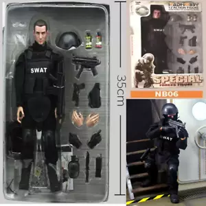 12" 1/6 Military Soldier SWAT Action Figure Model Uniform Military Army for Kids - Picture 1 of 12