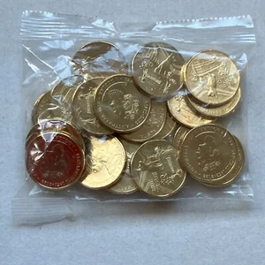 2023 $1 Aussie Big Things The Big Blue Heeler Coin Bag of 20 Coins - Bild 1 von 2